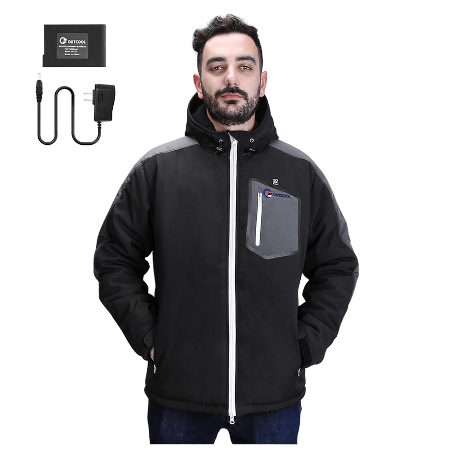 Heated jacket. Heated jacket