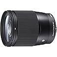 Sigma 16mm f/1.4 DC DN Contemporary Lens for Sony E (402965) Black