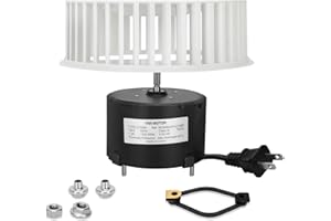 DRKERR Bathroom Fan Motor & Blower Wheel Replacement 97017705 8663RP Bathroom Exhaust Fan Motor Compatible with broan nutone 8663RP 8664RP 8814 671RB 672RB 8832N B Unit 750 751 Ser Fan Parts