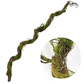 CONGZHANHH 74.8" Large Fake Cherry Blossom Tree Artificial Branches Vine Room Door Wall Ceiling Hanging Plants Twigs Rattan Thick Trunk for Garden Wedding X'Mas Halloween Outdoor Jungle Decoration