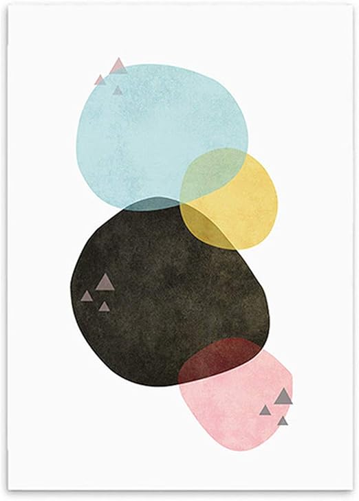 Amazon 北欧ポスター 抽象幾何学ウォールアート ホームデコレーションポスター プリントキャンバス絵画 リビングルーム用ウォールピクチャー 30x42cm No Frame Sb 122 アートフレーム ポスター オンライン通販