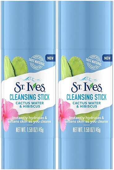 st ives cleansing stick cactus water
