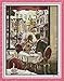 Joy Sunday Cross Stitch Kits Classical Scenery Style Cross-Stitch Sets (14CT Stamped kit,Coffee Lover)