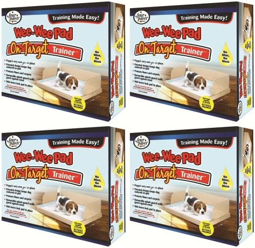 Four Paws Wee Wee On-Target Trainer Pad Holder 22 inch x 23 inch 4pk