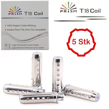 Original Innokin Prism T18 T22 Endura Verdampferköpf Head Coil Verdampfer