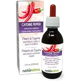 Naturalma Cayenne Pepper (Capsicum annuum) Fruit Alcohol-Free Tincture - 4 fl oz Liquid Extract in Drops - Herbal Supplement - Vegan