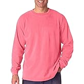 Comfort Colors Adult Long Sleeve Tee, Style 6014 (Large, Crunchberry)