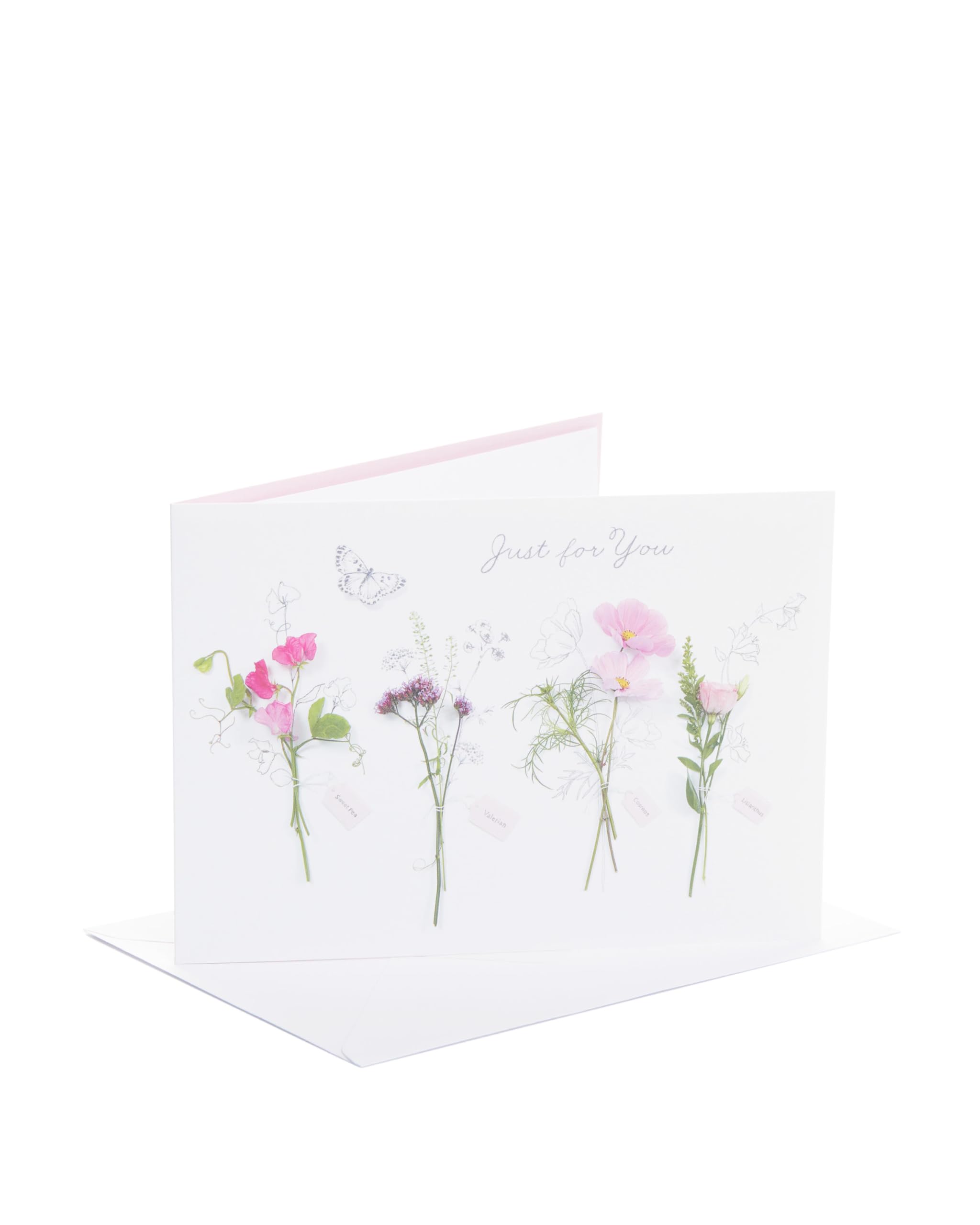 UK Greetings | Birthday Card for Her/Friend | Happy Birthday Gifts | Her, Girls, Women | Floral Design | With Envelope | 133 x 184 mm