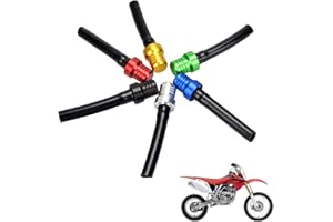 Taicols Gas Tank Cap Breather Pipe Universal Breather Hose Fuel Tank Cap Breather Hose CNC Universal Taotao ATV Quad 4 Wheele