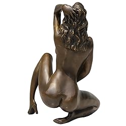 R REALONG Nude Female Bronze Sculpture - Sexy Naked