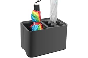 HTBMALL Umbrella Stand Rack Umbrella Holder with Drip Tray for Entryway Corner Home Office Decor Space Saving Organizer Stored 10 Umbrellas