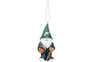 FOCO - NFL Officially Licensed 3.5" Gnome Resin Xmas Christmas Tree Team Hanging Ornament (Philadelphia Eagles)