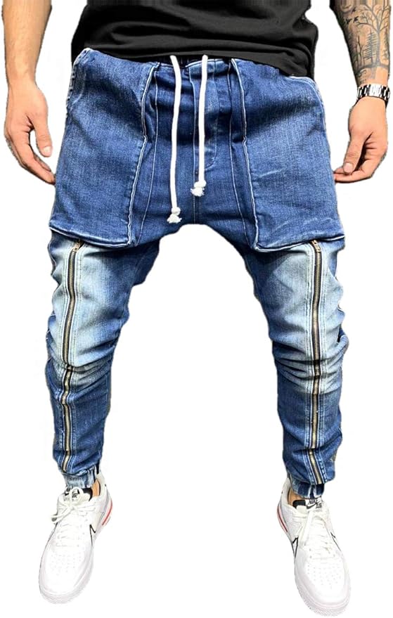 half and half mens jeans