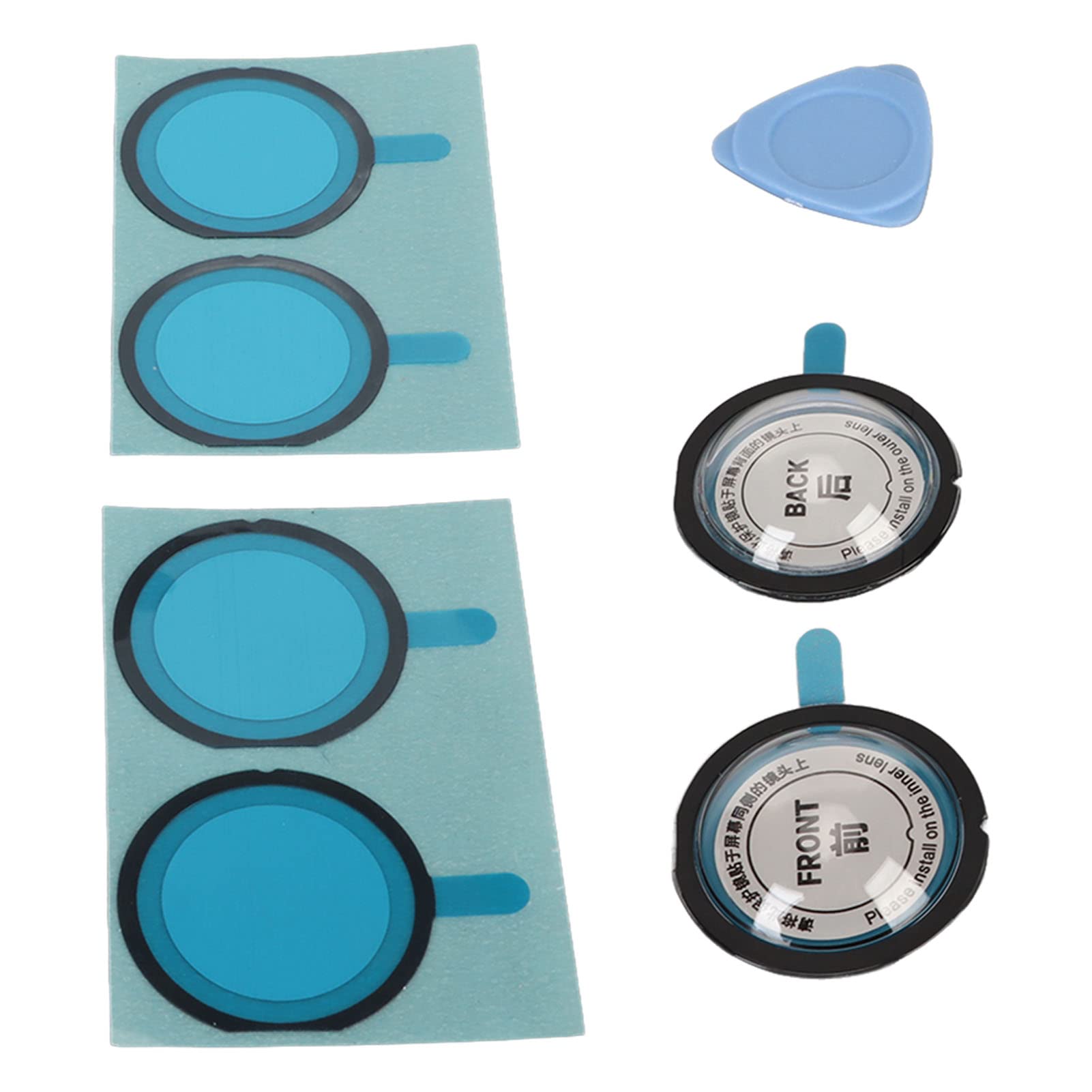 Dual Lens Guards for ONE X3, Sticky Lens Guard Set, Camera Lens Protective Cover, Dustproof and Scratchproof, High Transmission