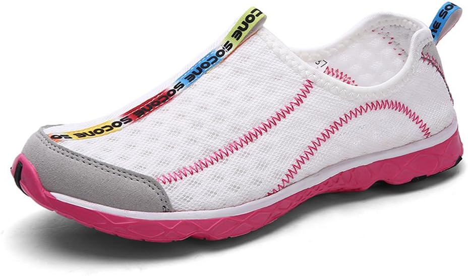 Mxson Women's Slip On Sneaker Mesh Casual Sports Walking Beach Aqua Swimming Pool Water Shoes