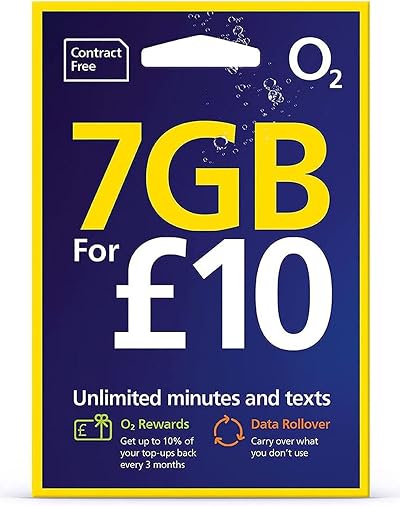 O2 Official Simple Pay As You Go SIM Card Standard Micro Nano Calls Texts