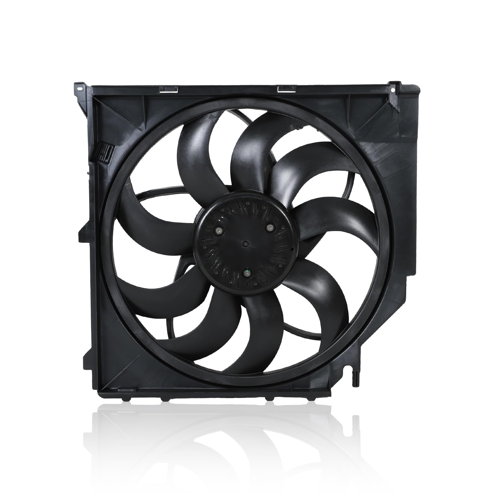 Photo 1 of 12V DC 600W Radiator Cooling Brushless Motor Fan Compatible with BMW E83 X3 2004-2010 2.0L, OEM Replacement Number 17113442089 17423442096