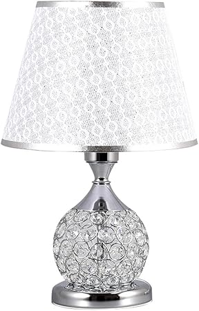 silver bedroom lamps
