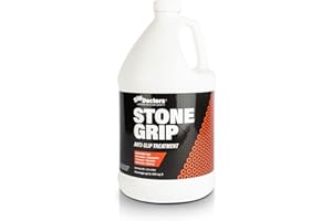 SLIP DOCTORS Stone Grip Industrial (Gallon) Non-Slip Floor Treatment for Tile and Stone to Prevent Slippery Floors. Indoor/Outdoor, Residential/Commercial, Works in Minutes for Increased Traction