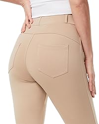 AFITNE Women's Yoga Dress Pants Skinny Pull On Work