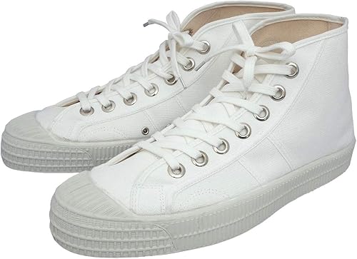 Amazon チェコ軍 キャンバススニーカー ハイカット ホワイト デッドストック Fs039nn ノーブランド品 スニーカー