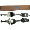 TRQ Front CV Axle Shaft Assembly Set Compatible with 2004-2005 Mercedes-Benz E320 2006-2009 E350 2004-2006 E500 2007-2009 E550