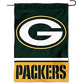 Green Bay Packers Double Sided Garden Flag