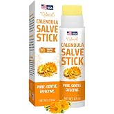 Calendula Ointment &ndash; Calendula Cream &amp; Salve Stick for Dry Skin, Baby Safe | All Purpose Barrier Balm for Cuts, Scrapes, Chafing &amp; Bug Bites &ndash; Twist Up Tube for Dry, Rough, Cracked Skin &amp; Diaper Care
