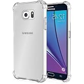 Yerebel Case for Galaxy Note 5 Case, Samsung Note 5 SM-N9200 Cute Case, Clear Flexible Bumper TPU Soft Rubber Silicone Cover Phone Case for Samsung Galaxy Note5 Crystal Clear