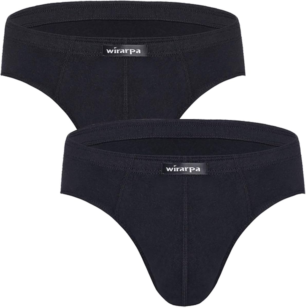 wirarpa Men's Underwear Briefs Cotton Multipack Gents Classic Slips Soft Waistband Underpants
