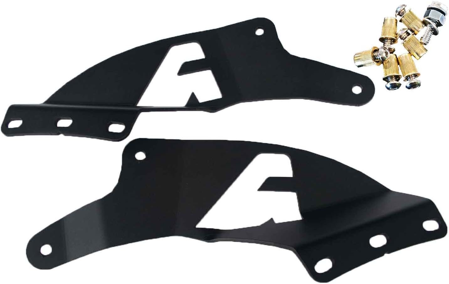 Double Stack Roof Mount Bracket Kit For 54" Curved LED Light Bar Apoc Industries AP-5000-DS-FSD