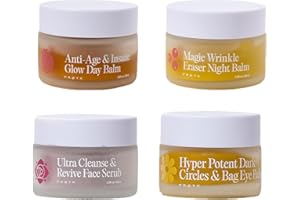 Frøya Organics The Complete System for Mature Women's Skin, Supports Smooth, Firm & Radiant-Looking Skins, 60 Day Supply, Gen