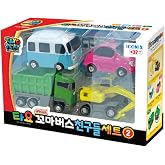 The Little Bus Tayo Special Friends Set 2 - Mini Cars Series for Kids Bong Bong Heart Poco Max