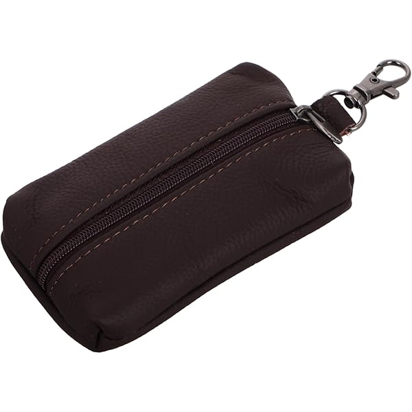 Wallet double compartment bag／black CTM® Leather Double Compartment Coin Purse Wallet, Black