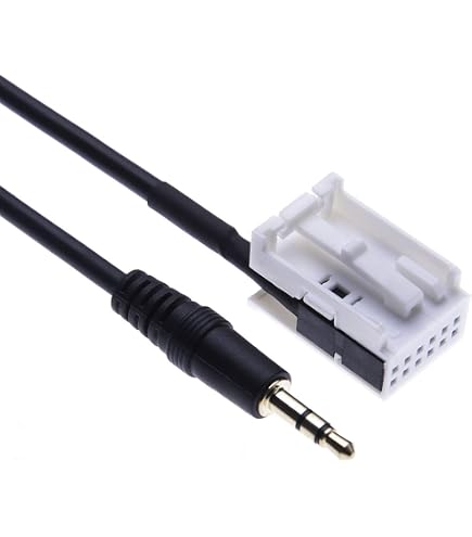 Cavo Adattatore AUX A2034401808 Per Mercedes Classe C W203 (2000-2007) – Ingresso Audio Per Radio Originale