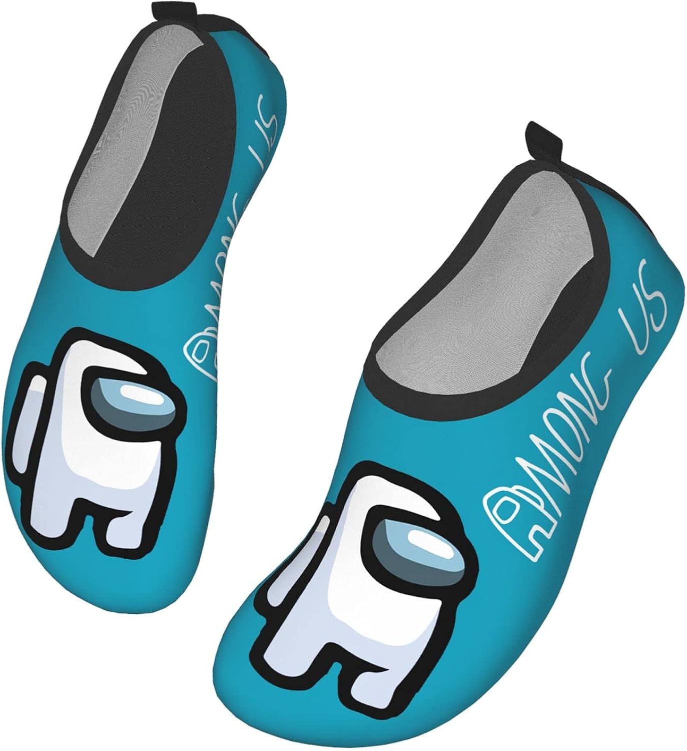 Among Us Blue Water Shoes Men Women Swim Surf