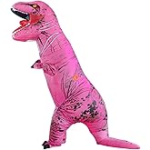 Inflatable Dinosaur Costume for Adult and Kid,Blow Up Dinosaur Costume for Halloween Cosplay Party,Fancy T-rex Costume Outfit