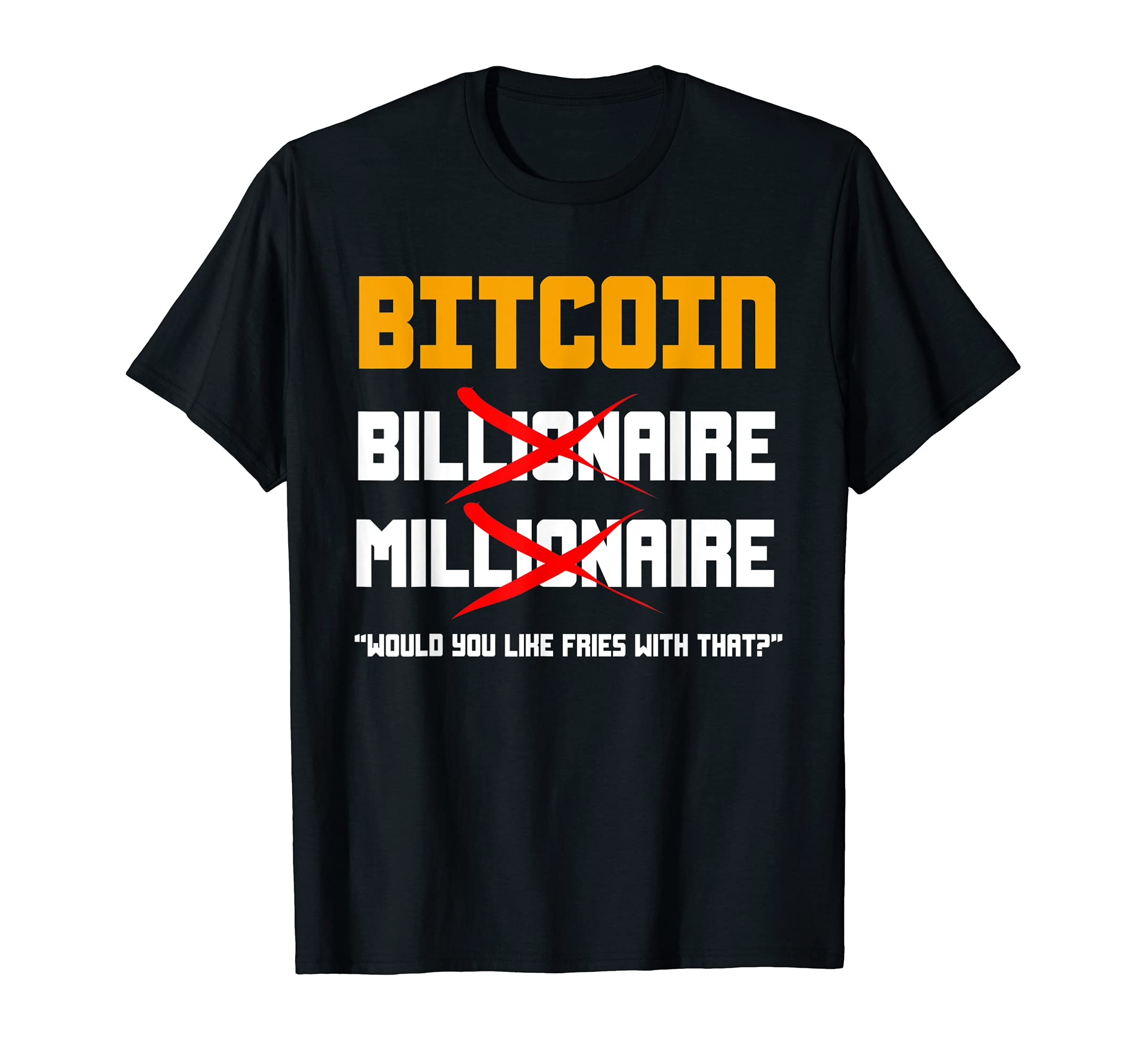 Bitcoin Logo BTC Crypto Currency Traders Blockchain Miners T-Shirt