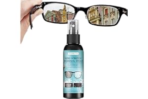 FCHENGTAIS Lens Scratch Removal Spray,Eyeglass Windshield Glass Repair Liquid,Glass Scratch Repair Solution,Lens Scratch Removal Spray,Glasses Cleaner Spray,Sunglasses Screen Cleaner Tools