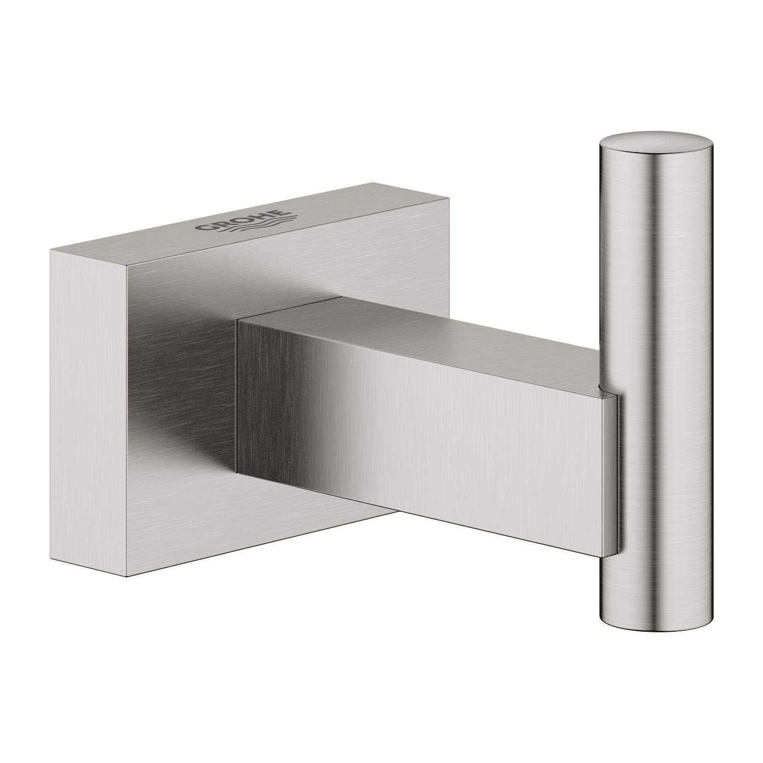 GROHE Essentials Cube New Robe Hook Supersteel 40511DC1