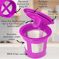 2-Item Bundle: 4-Pack Cafe Save 1-Stream Reusable K