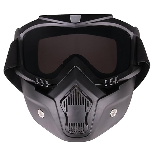 Rolanli Maske für Nerf, Maske Anführer Geformte Taktische Schutzmaske für Nerf CS (Brillenversion)