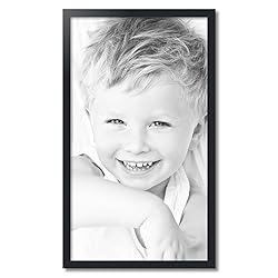ArtToFrames 21x37 Inch Black Picture Frame, This