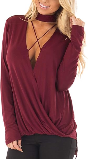 maglia incrociata davanti