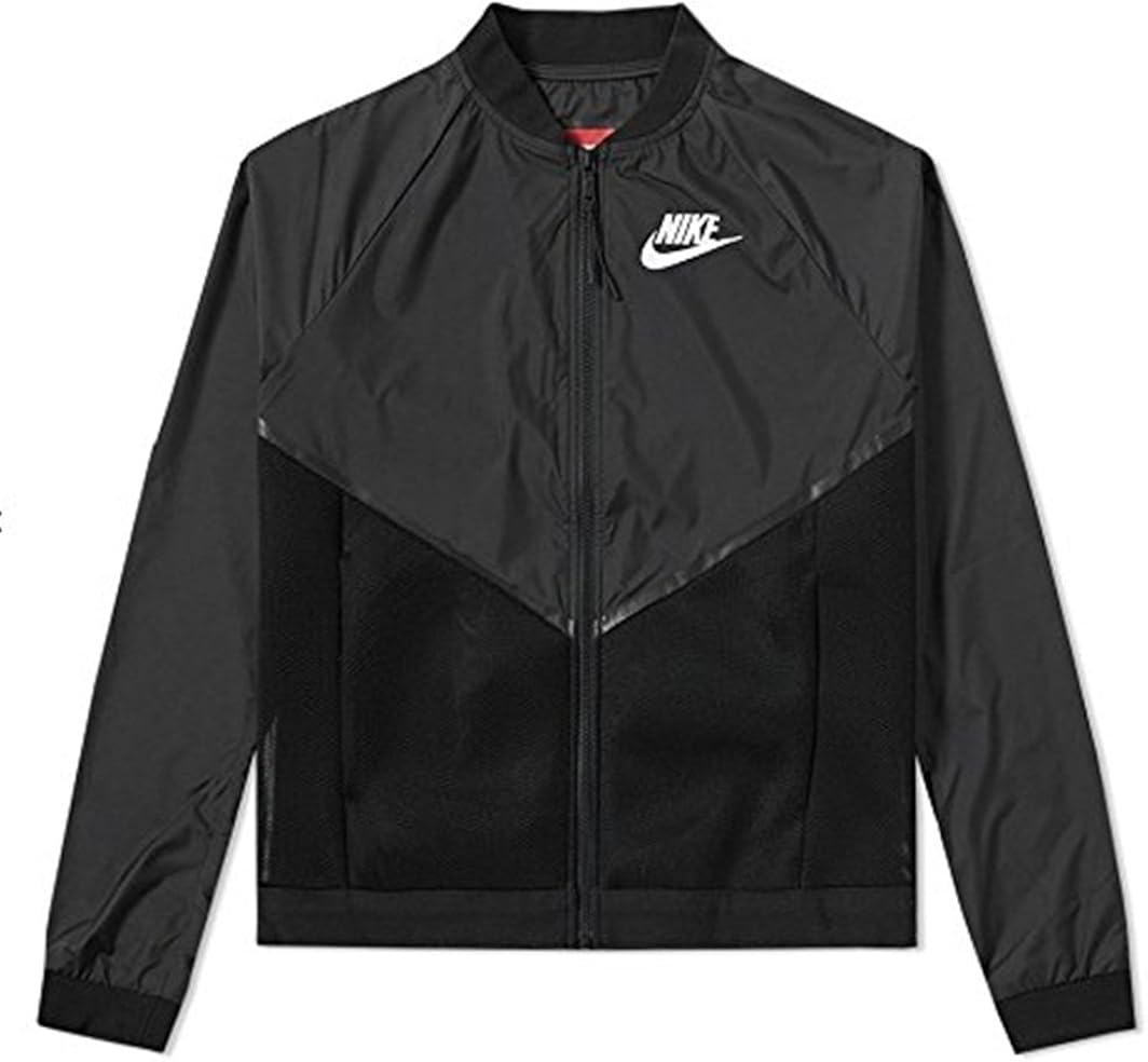 nike mesh bomber jacket