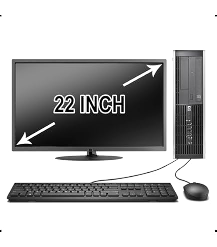 Amazon.com: HP Elite Desktop Computer, Intel Core i5 3.2 GHz
