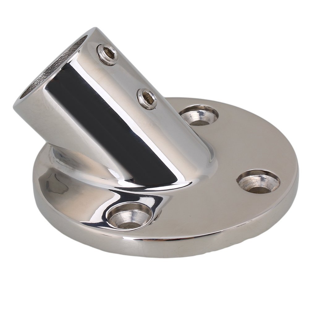 316 Stainless Steel 45 Degree Boat Deck Handrail Rail