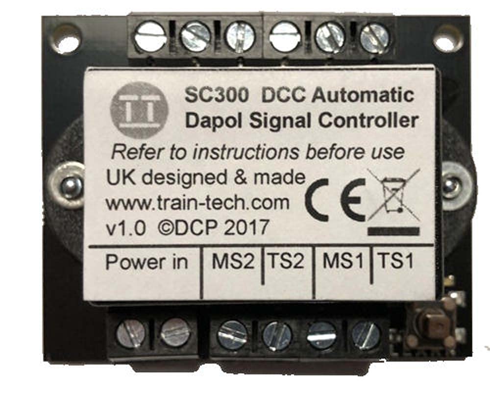 Train Tech TTSC300 DCC Signal Controller Dual Dapol Semaphore w/Inputs