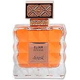 Sapil Elixir Intense Unisex Eau De Parfum – Fresh Spicy Rose Blend with Vanilla & Amber – Long-Lasting Premium Arabic Perfume for Men & Women – 3.38 oz