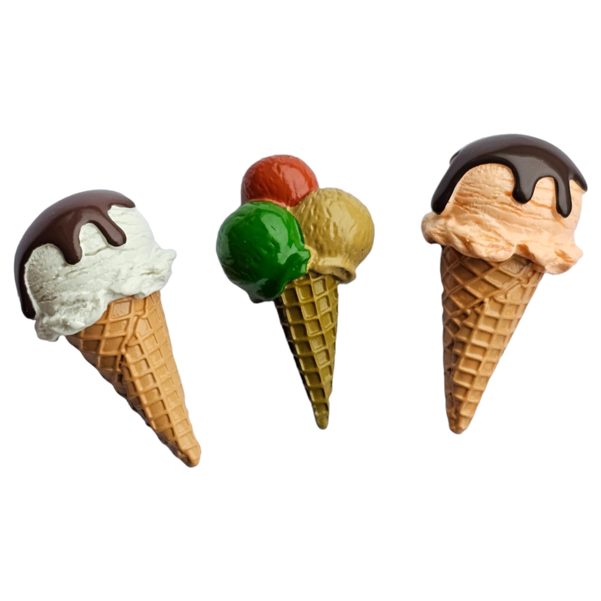 3d Fridge Magnets, Cute Fun Decorative Magnets, Icecream Fridge Magntes (Icecream)